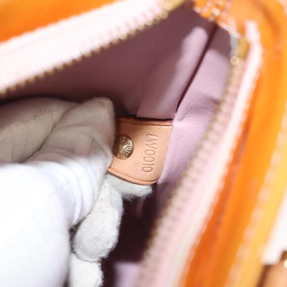 LOUIS VUITTON Monogram Vernis Houston Bag Marshmallow Pink M91302 - Picture 12 of 16